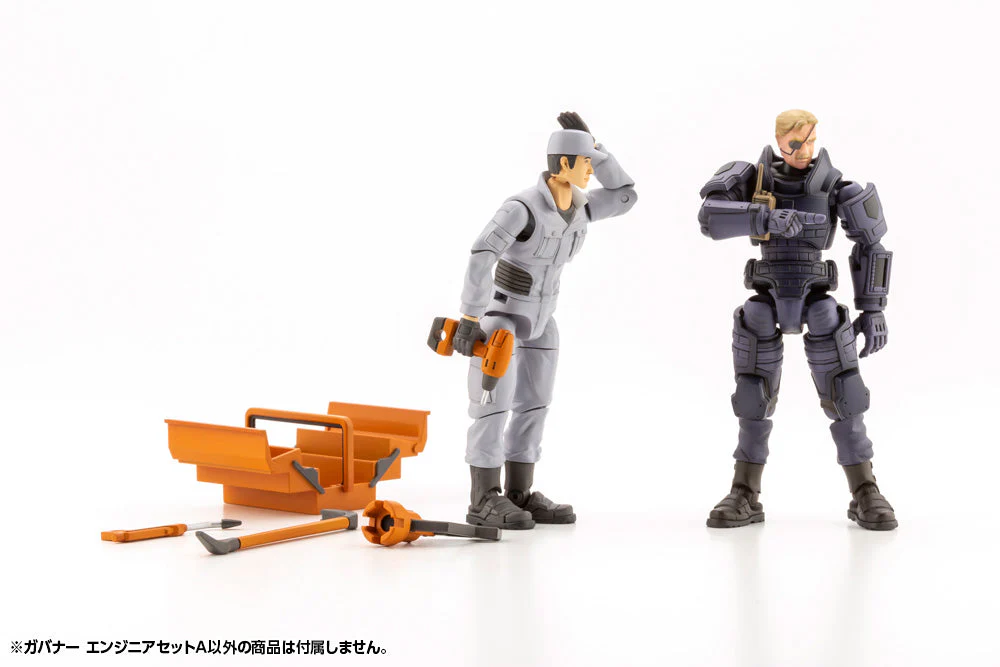 Hexa Gear Governor Engineer 1/24 Scale Model Kit Set (Ver. A) - Image 6