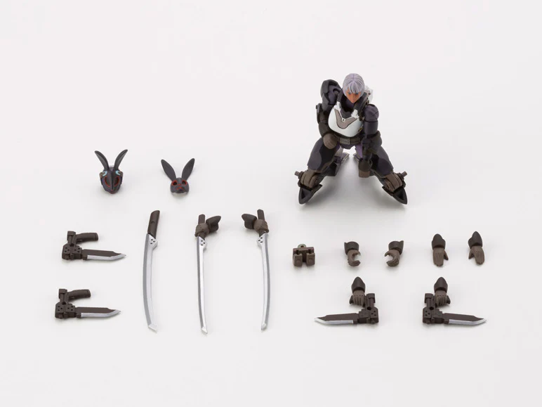 Hexa Gear Governor LAT Black Rabbit 1/24 Scale Model Kit - Image 12