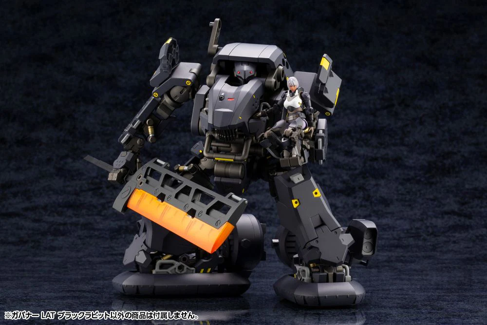 Hexa Gear Governor LAT Black Rabbit 1/24 Scale Model Kit - Image 13