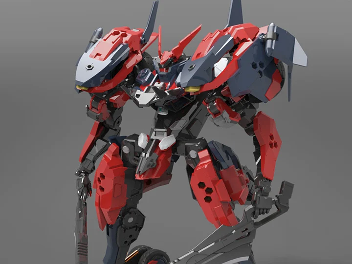 Hexa Gear Veloce Custom (Levante) 1/24 Scale Model Kit