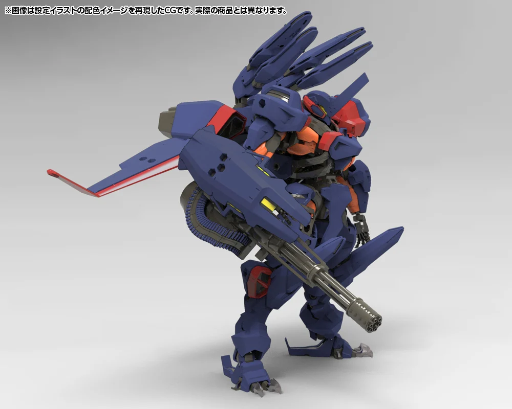 Hexa Gear V-THOR Air Assault "Thunderstruck" 1/24 Scale Model Kit - Image 4