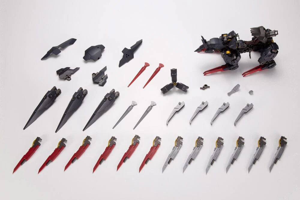 Hexa Gear Weird Tails (Night Stalkers Ver.) 1/24 Scale Model Kit - Image 18