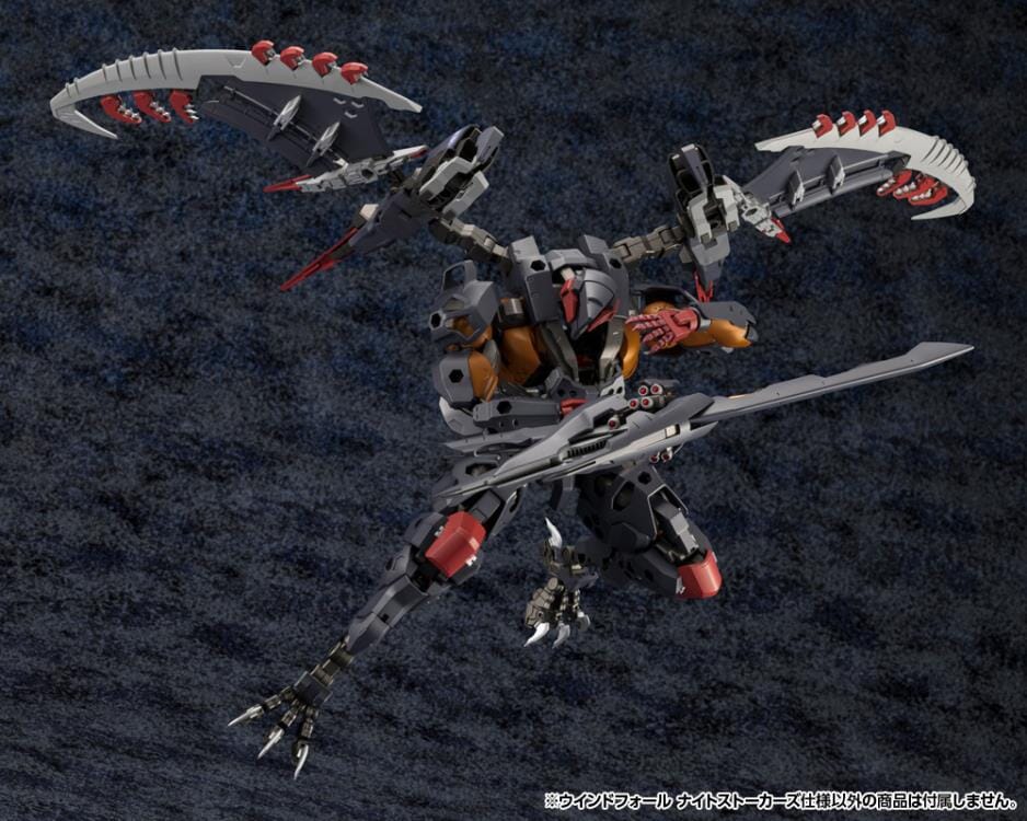 Hexa Gear Windfall (Night Stalkers Ver.) 1/24 Scale Model Kit - Image 16