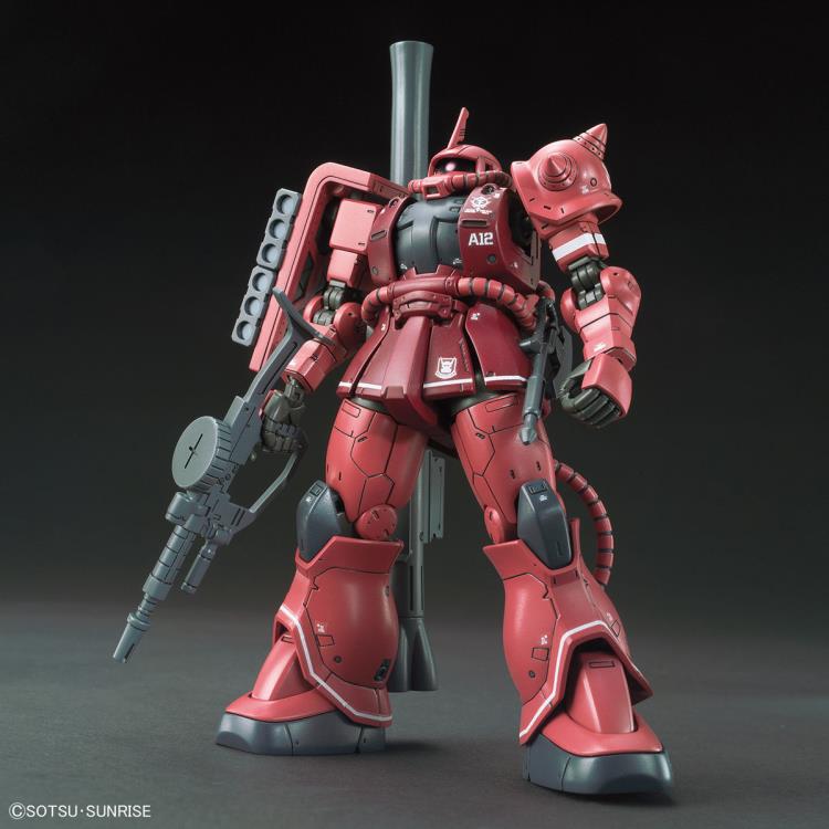 HG-The Origin 1/144 #024 MS-06S Zaku II (Char Red Comet Ver.) - Image 3