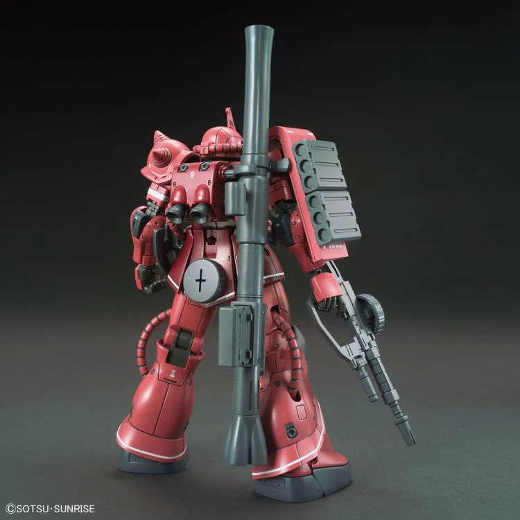 HG-The Origin 1/144 #024 MS-06S Zaku II (Char Red Comet Ver.) - Image 4