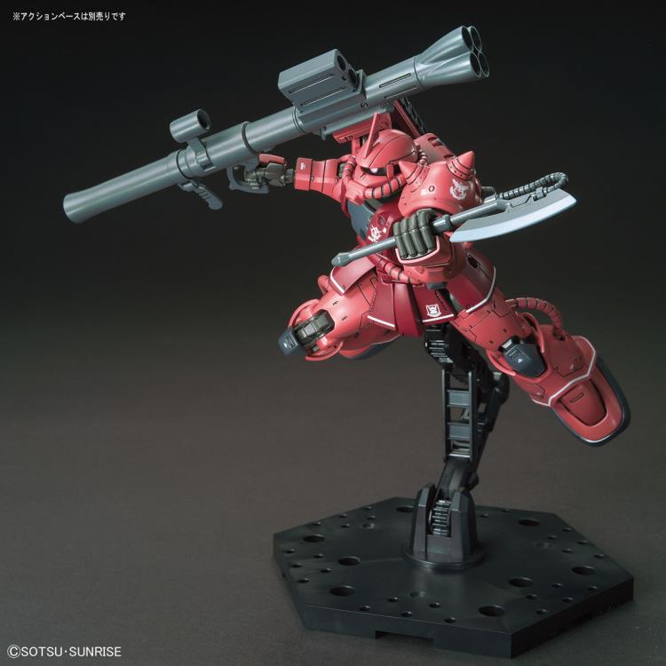 HG-The Origin 1/144 #024 MS-06S Zaku II (Char Red Comet Ver.) - Image 8
