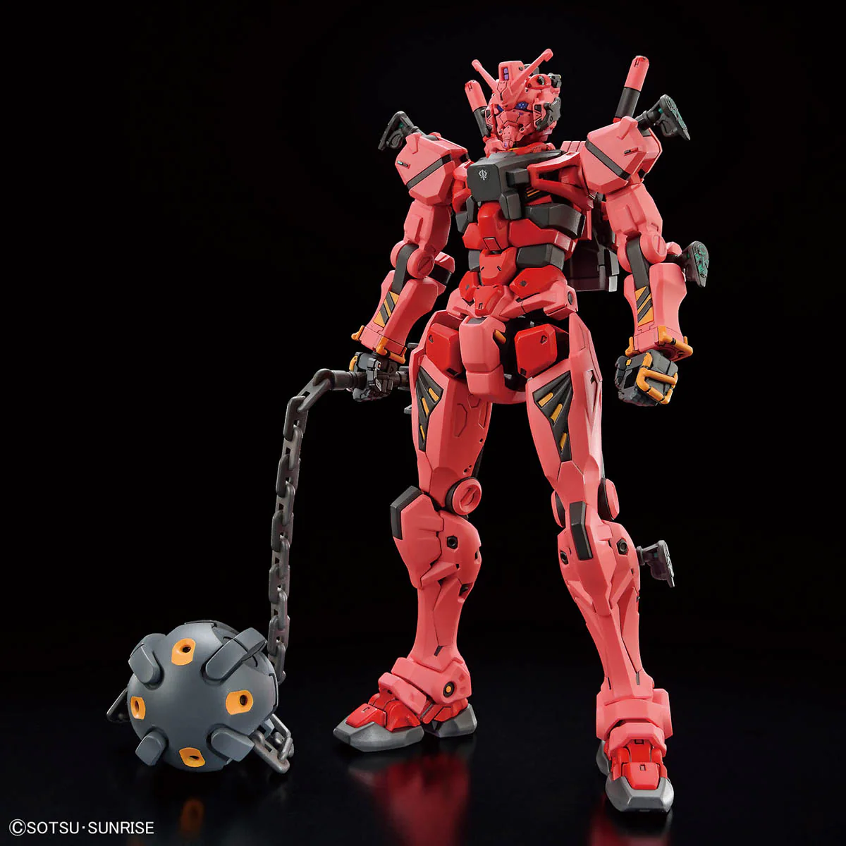 HGGQ 1/144 #4 gMS-α Red Gundam - Image 3