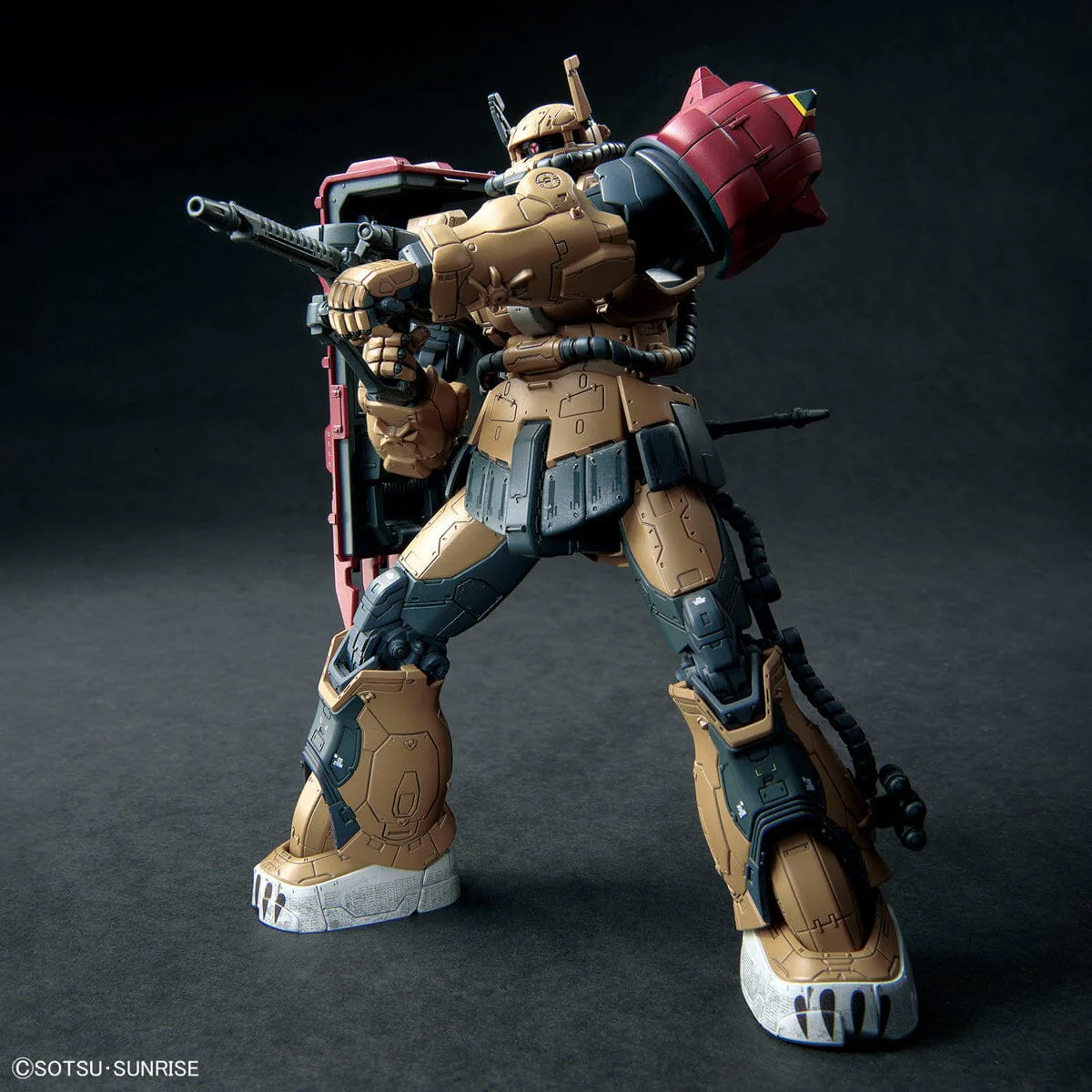 HG Requiem for Vengeance 1/144 #254 MS-06F Zaku II (Solari) - Image 5