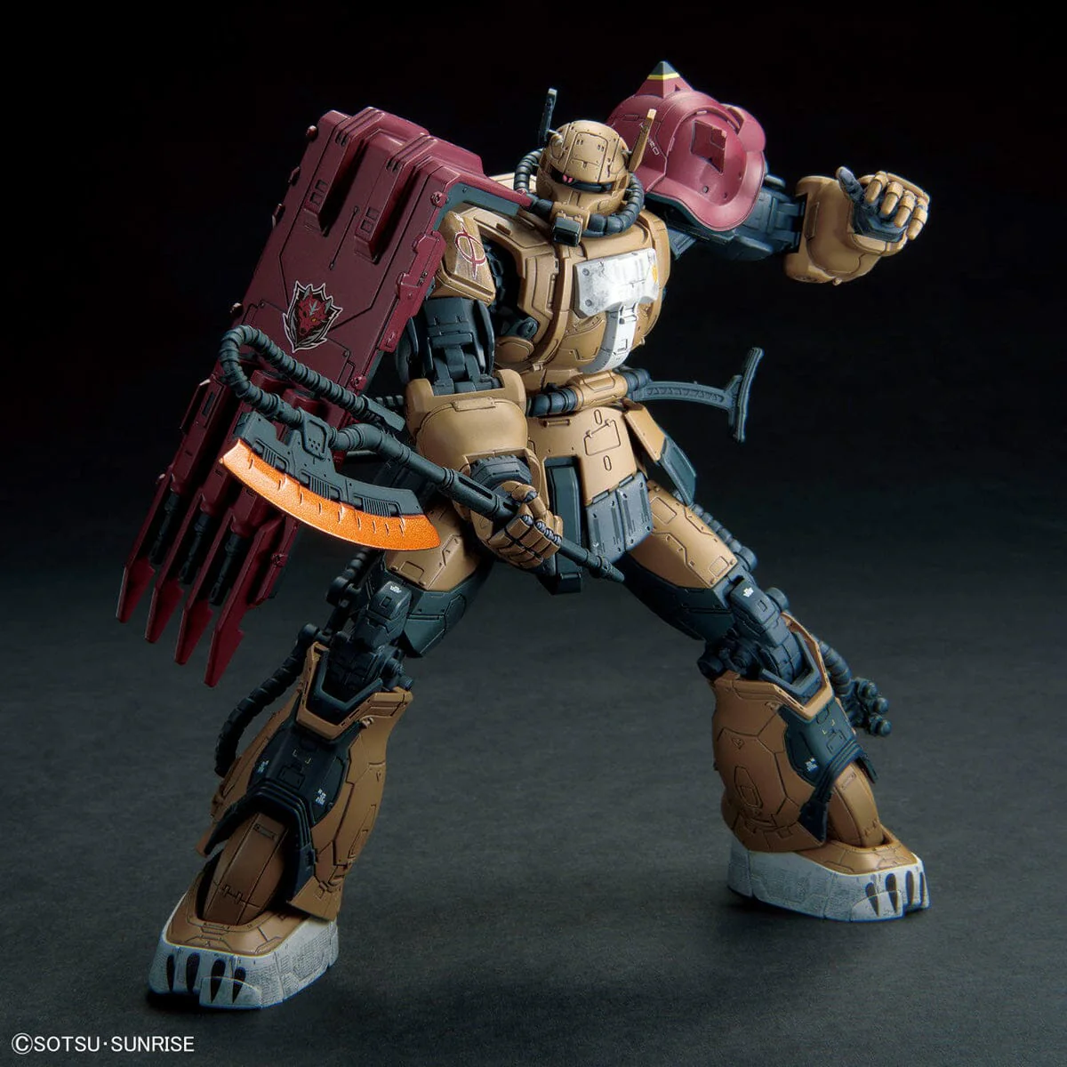 HG Requiem for Vengeance 1/144 #254 MS-06F Zaku II (Solari) - Image 7