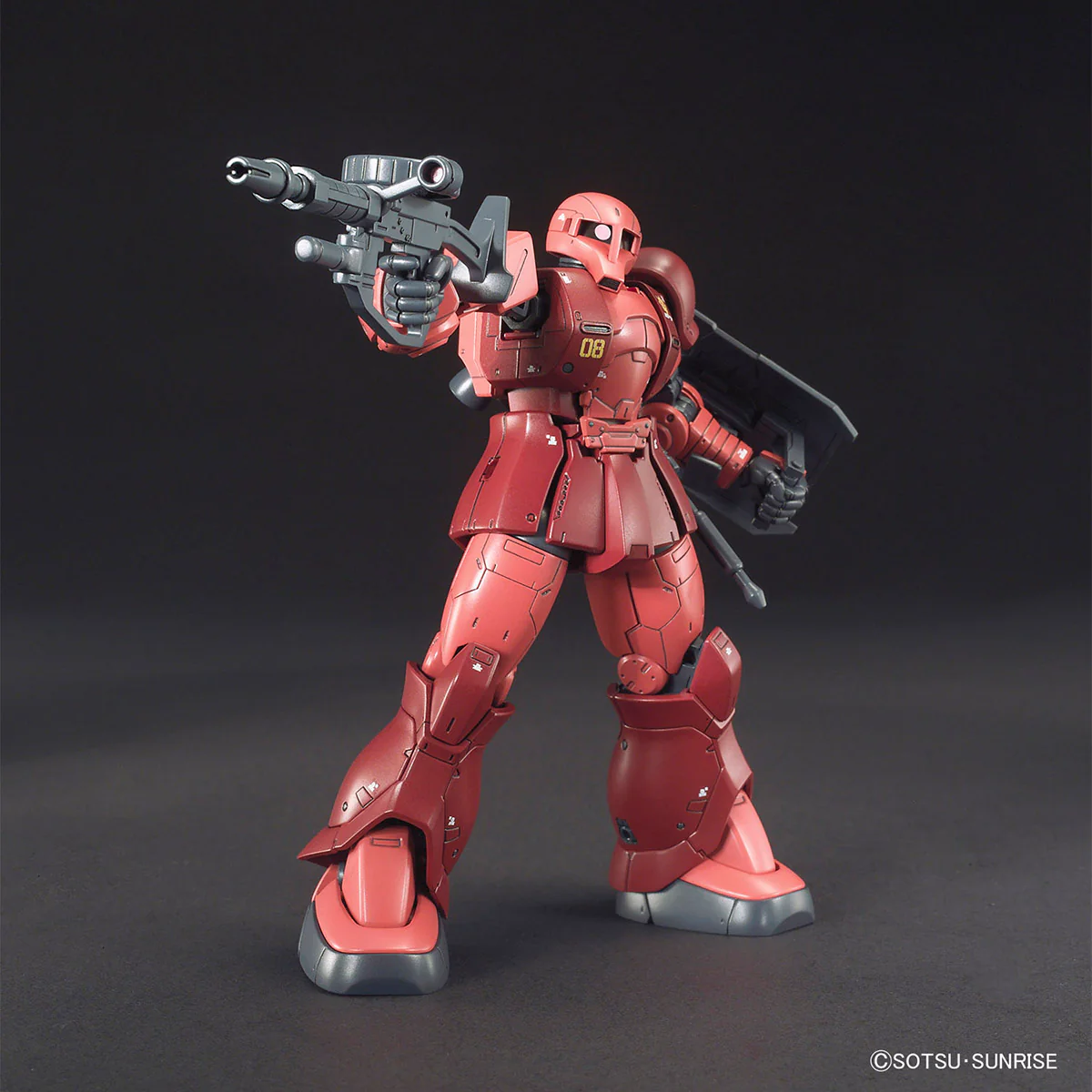 HG The Origin 1/144 #015 MS-05 Zaku I (Char Aznable) - Image 4