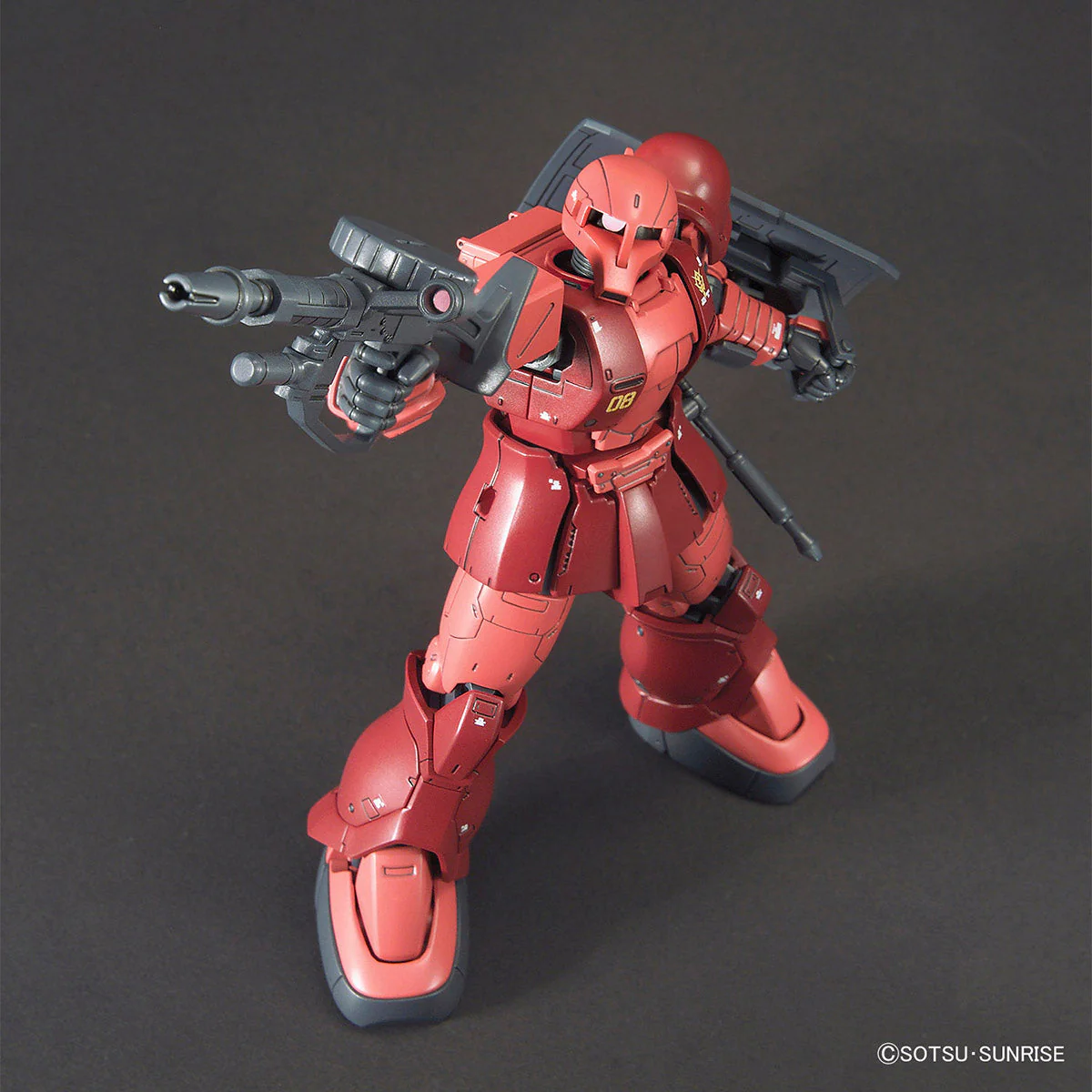 HG The Origin 1/144 #015 MS-05 Zaku I (Char Aznable) - Image 7