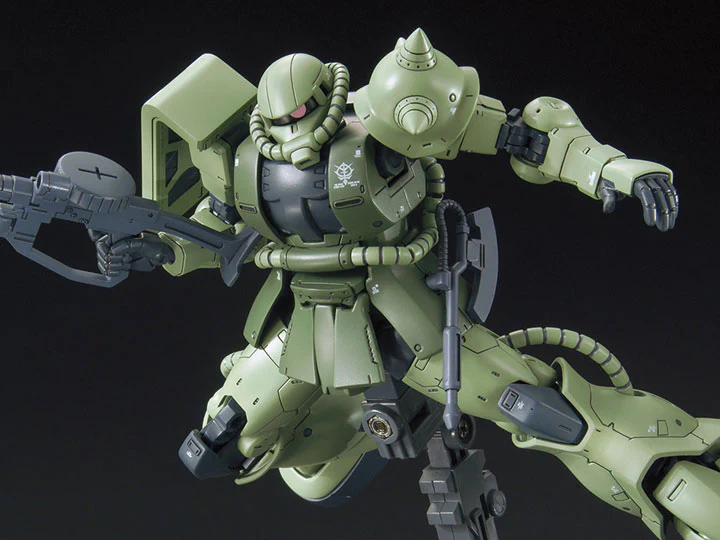 HG-The Origin 1/144 #016 MS-06C Zaku II Type C / Type C-5