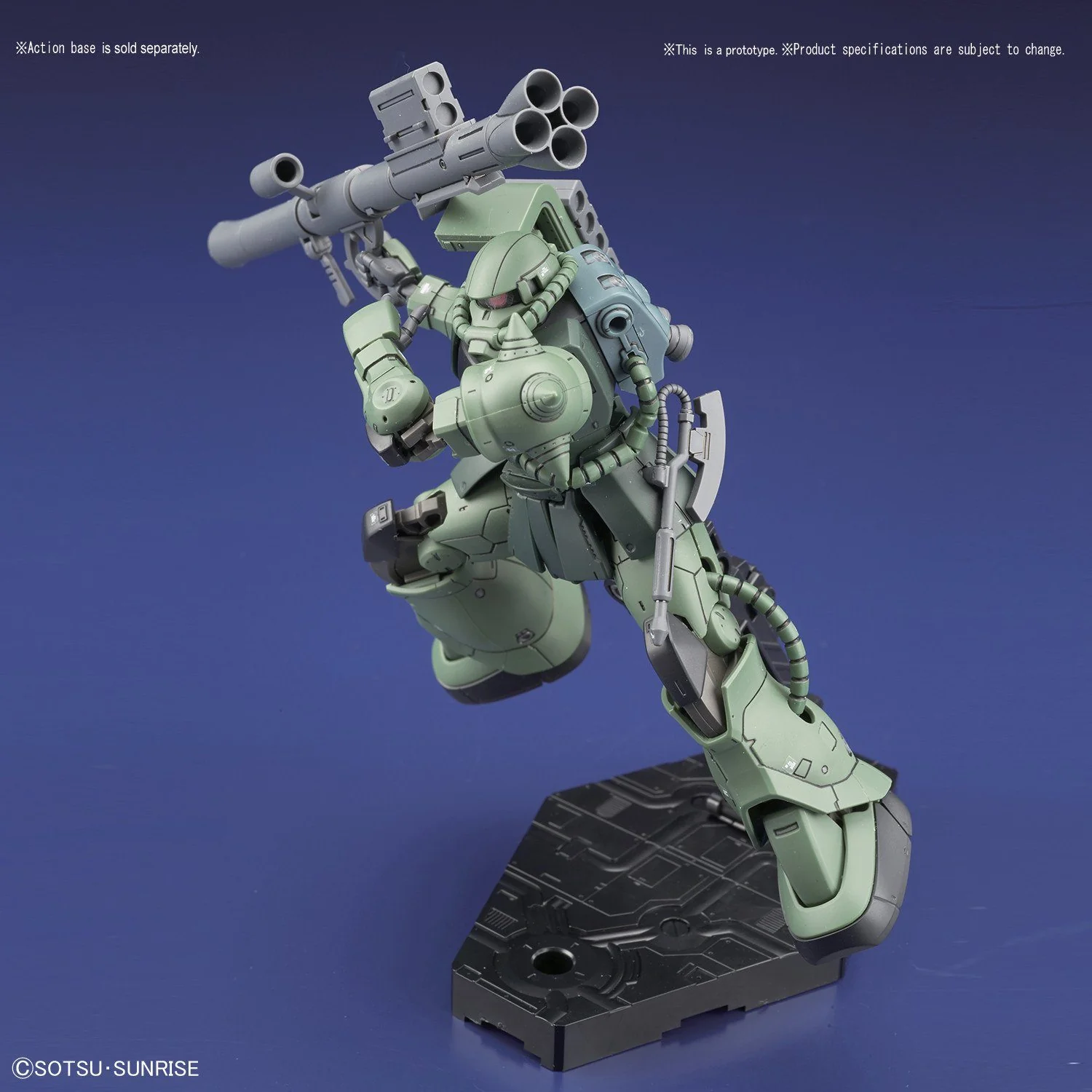 HG-The Origin 1/144 #016 MS-06C Zaku II Type C / Type C-5 - Image 4