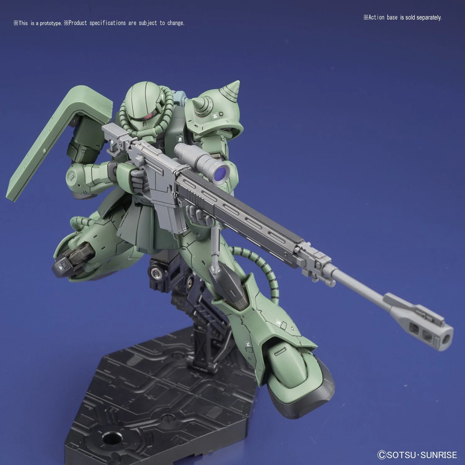 HG-The Origin 1/144 #016 MS-06C Zaku II Type C / Type C-5 - Image 5