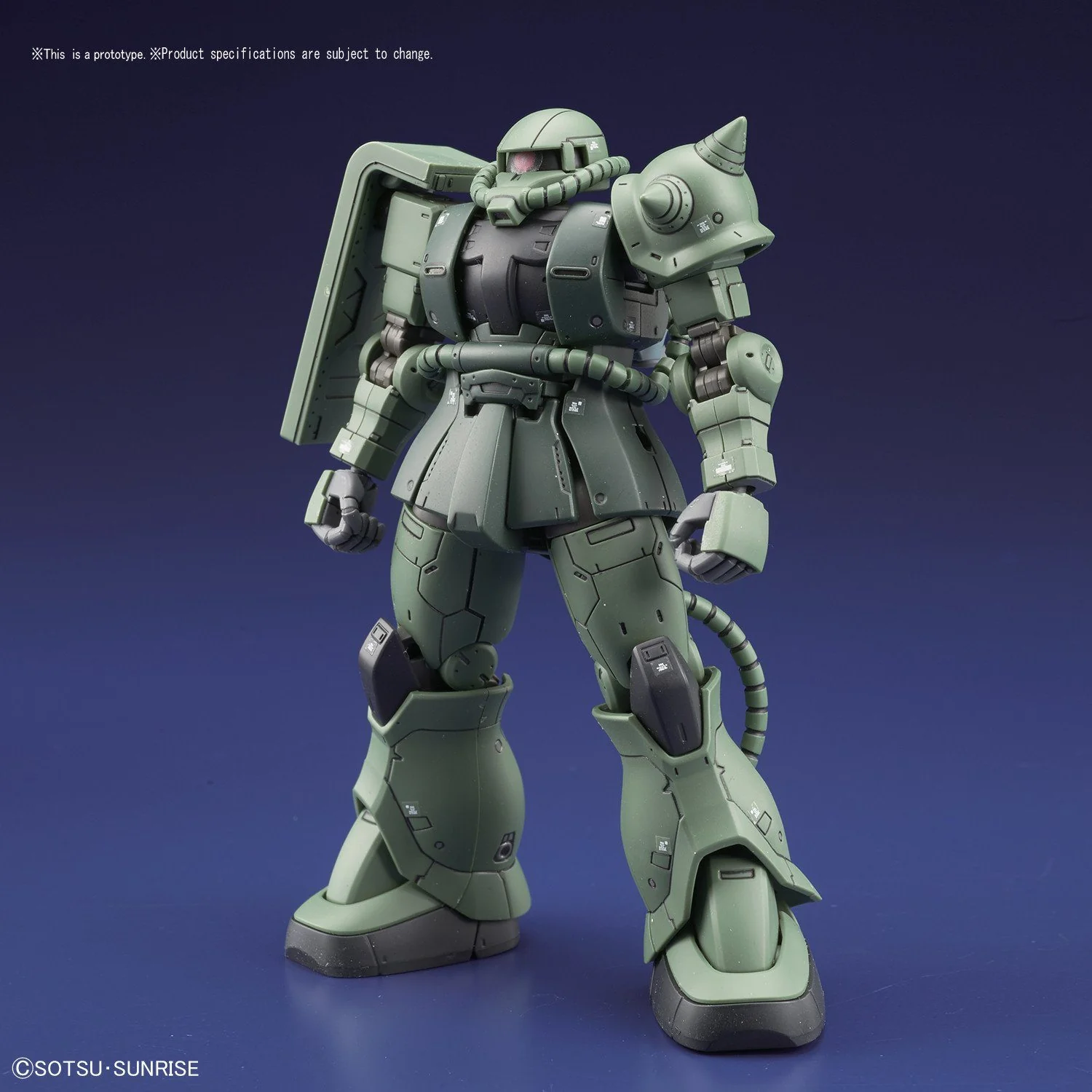 HG-The Origin 1/144 #016 MS-06C Zaku II Type C / Type C-5 - Image 6