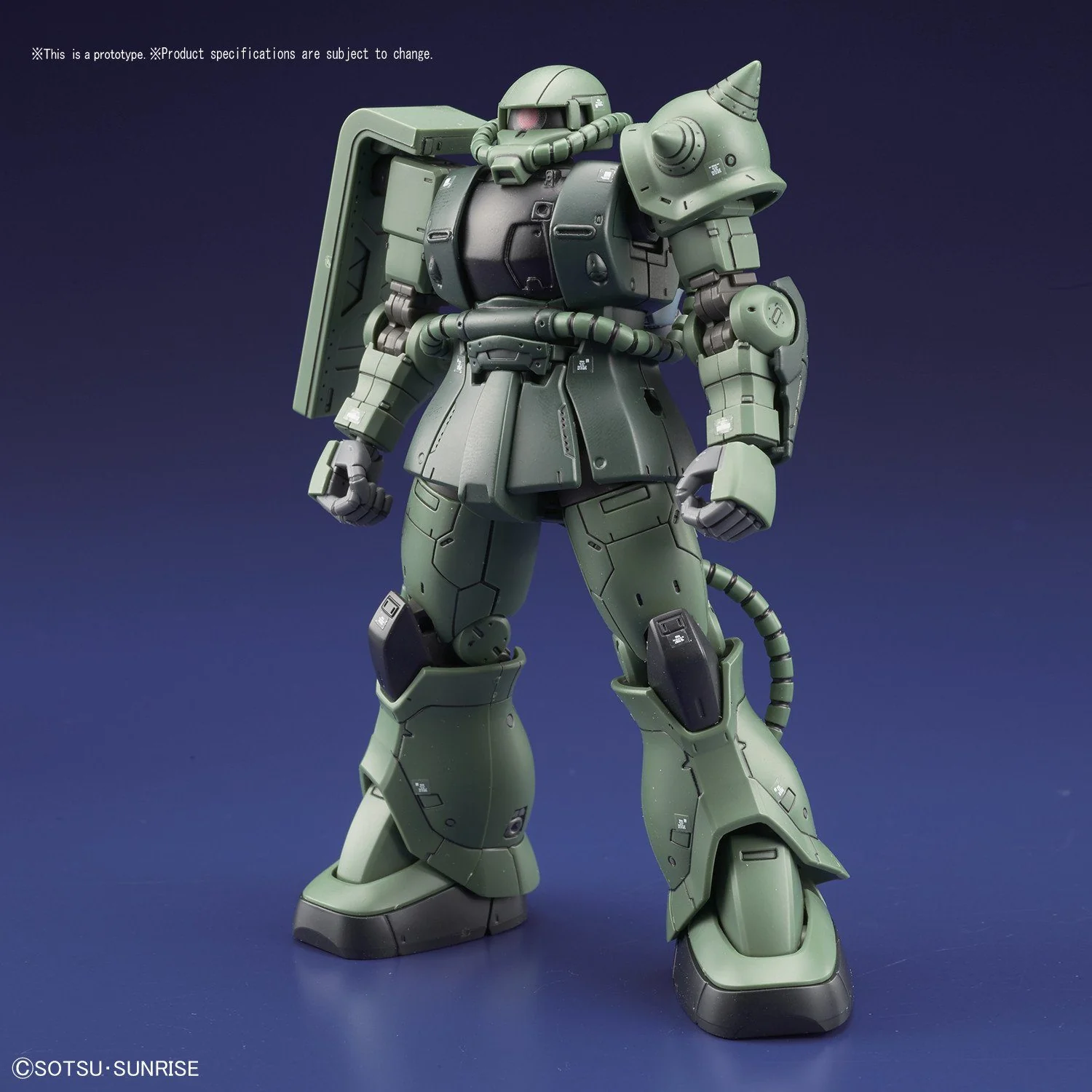 HG-The Origin 1/144 #016 MS-06C Zaku II Type C / Type C-5 - Image 7