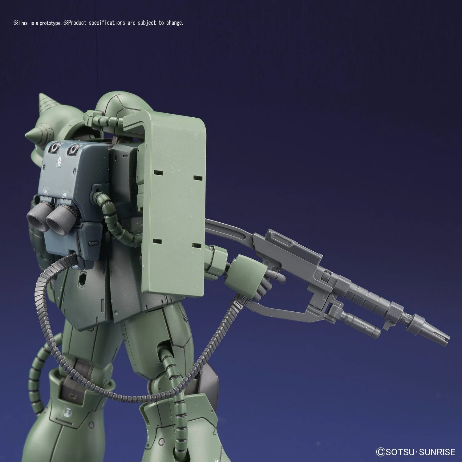 HG-The Origin 1/144 #016 MS-06C Zaku II Type C / Type C-5 - Image 9