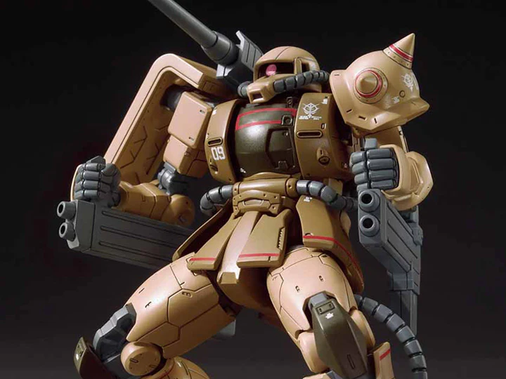 HG-The Origin 1/144 #019 MS-06CK Zaku Half Cannon