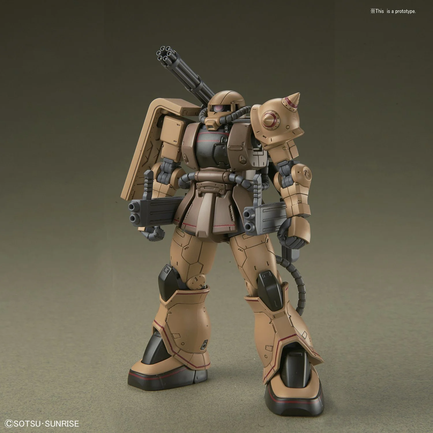 HG-The Origin 1/144 #019 MS-06CK Zaku Half Cannon - Image 10