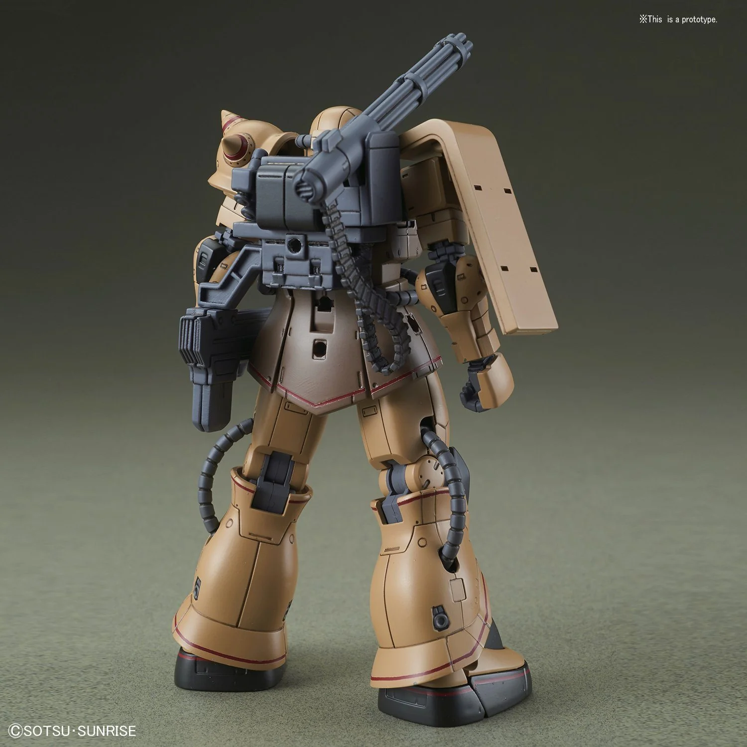HG-The Origin 1/144 #019 MS-06CK Zaku Half Cannon - Image 11