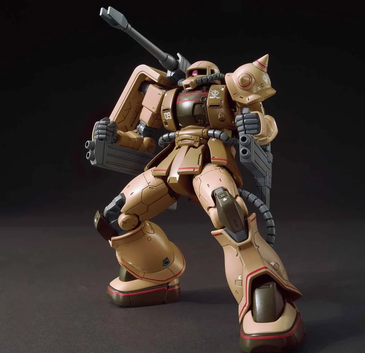 HG-The Origin 1/144 #019 MS-06CK Zaku Half Cannon - Image 3