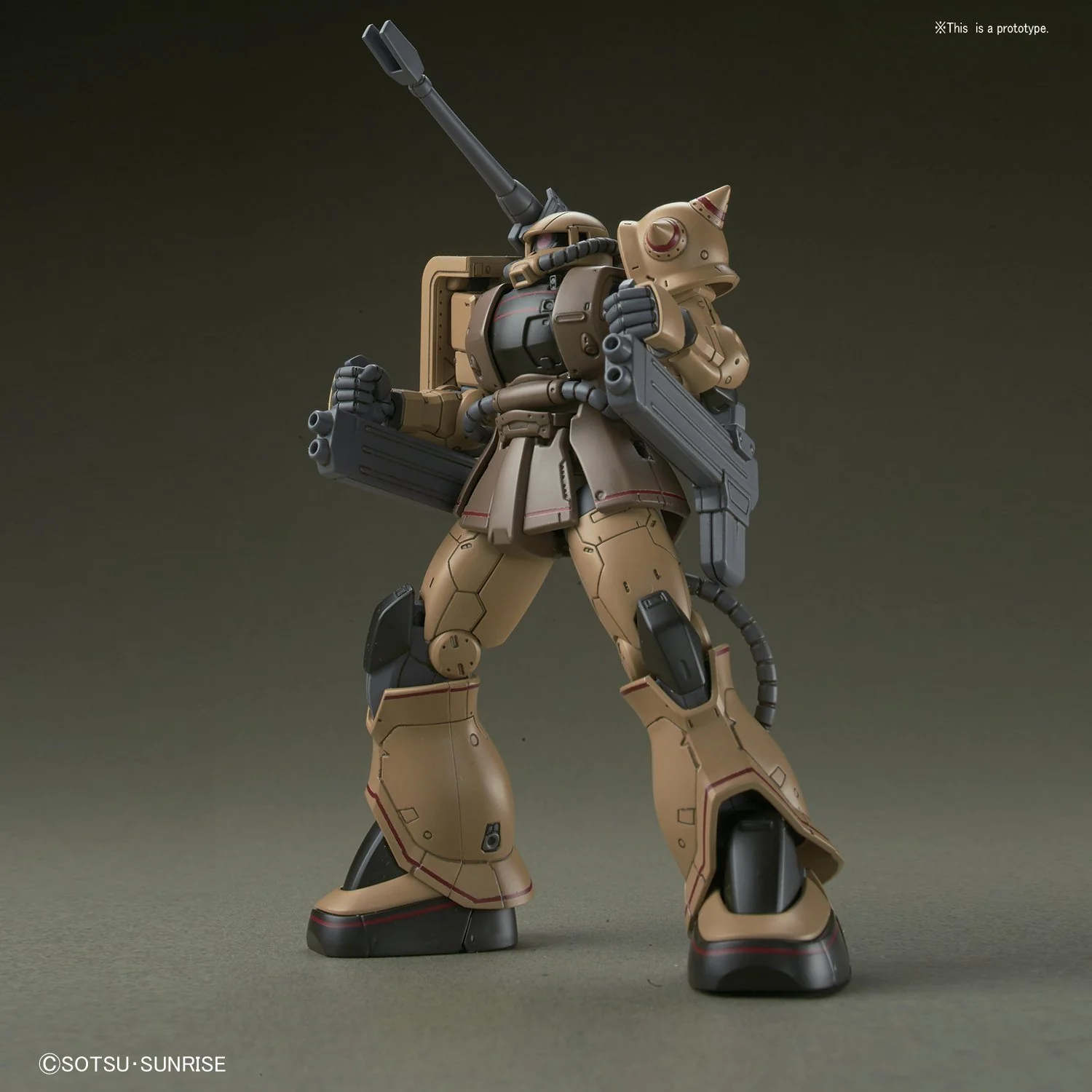 HG-The Origin 1/144 #019 MS-06CK Zaku Half Cannon - Image 7