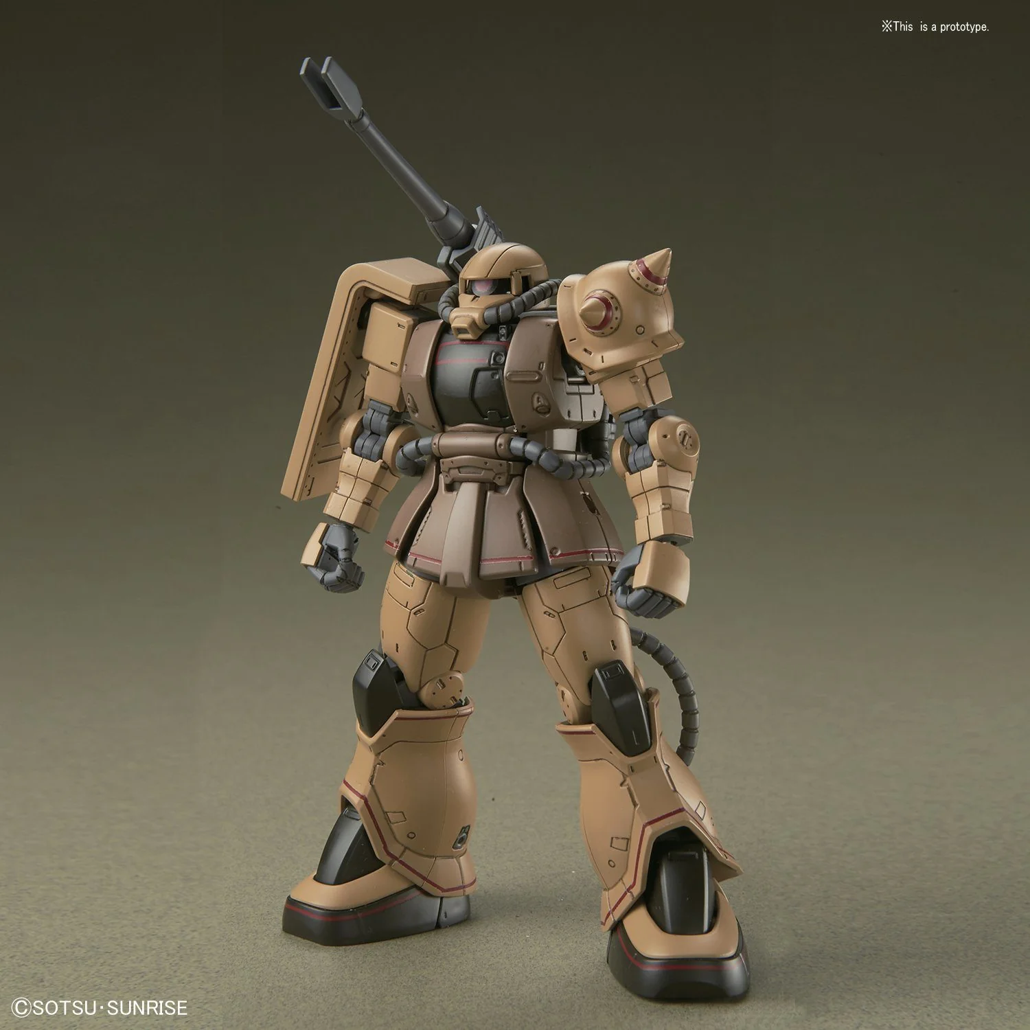 HG-The Origin 1/144 #019 MS-06CK Zaku Half Cannon - Image 8