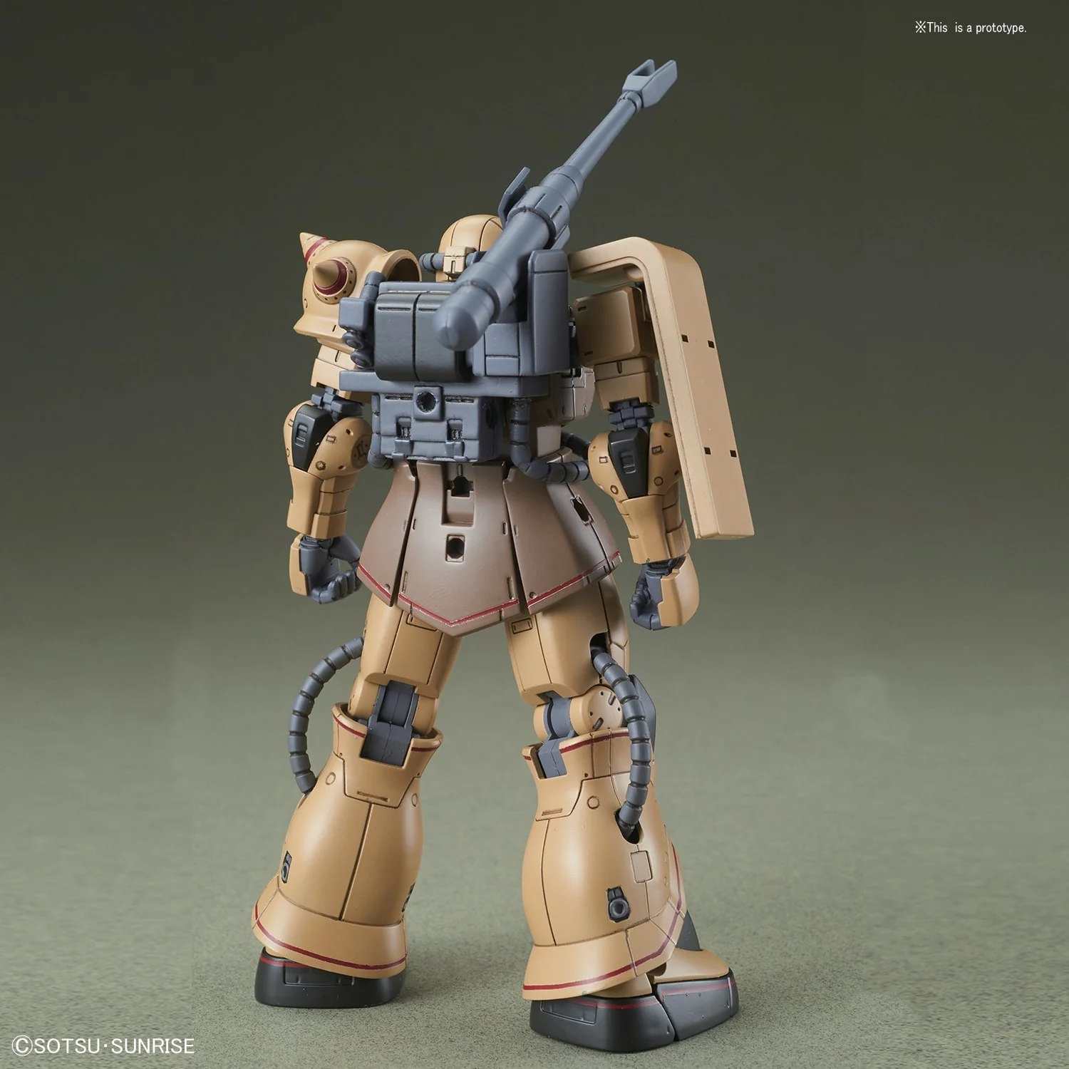 HG-The Origin 1/144 #019 MS-06CK Zaku Half Cannon - Image 9