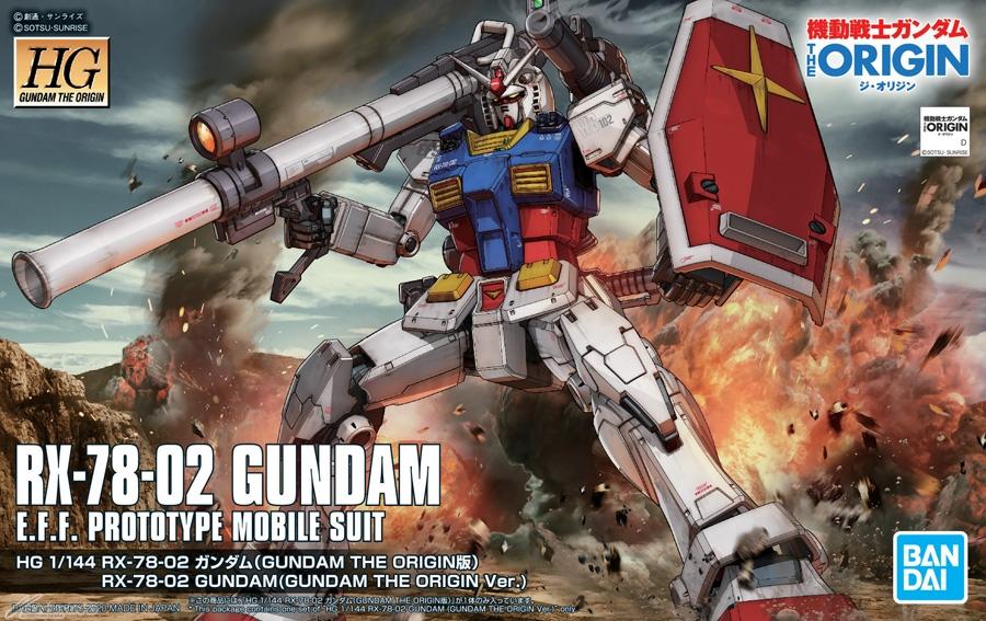 HG-The Origin 1/144 #026 RX-78-2 Gundam (Gundam The Origin Ver.) - Image 2