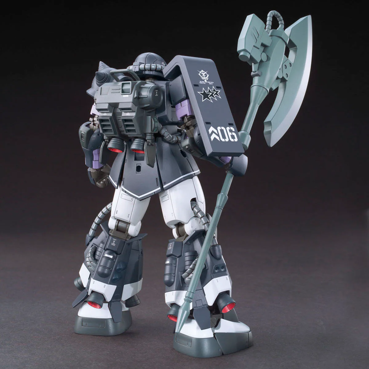 HG The Origin 1/144 #05 MS-06R-1A Zaku II High Mobility Type (Ortega Custom) - Image 6