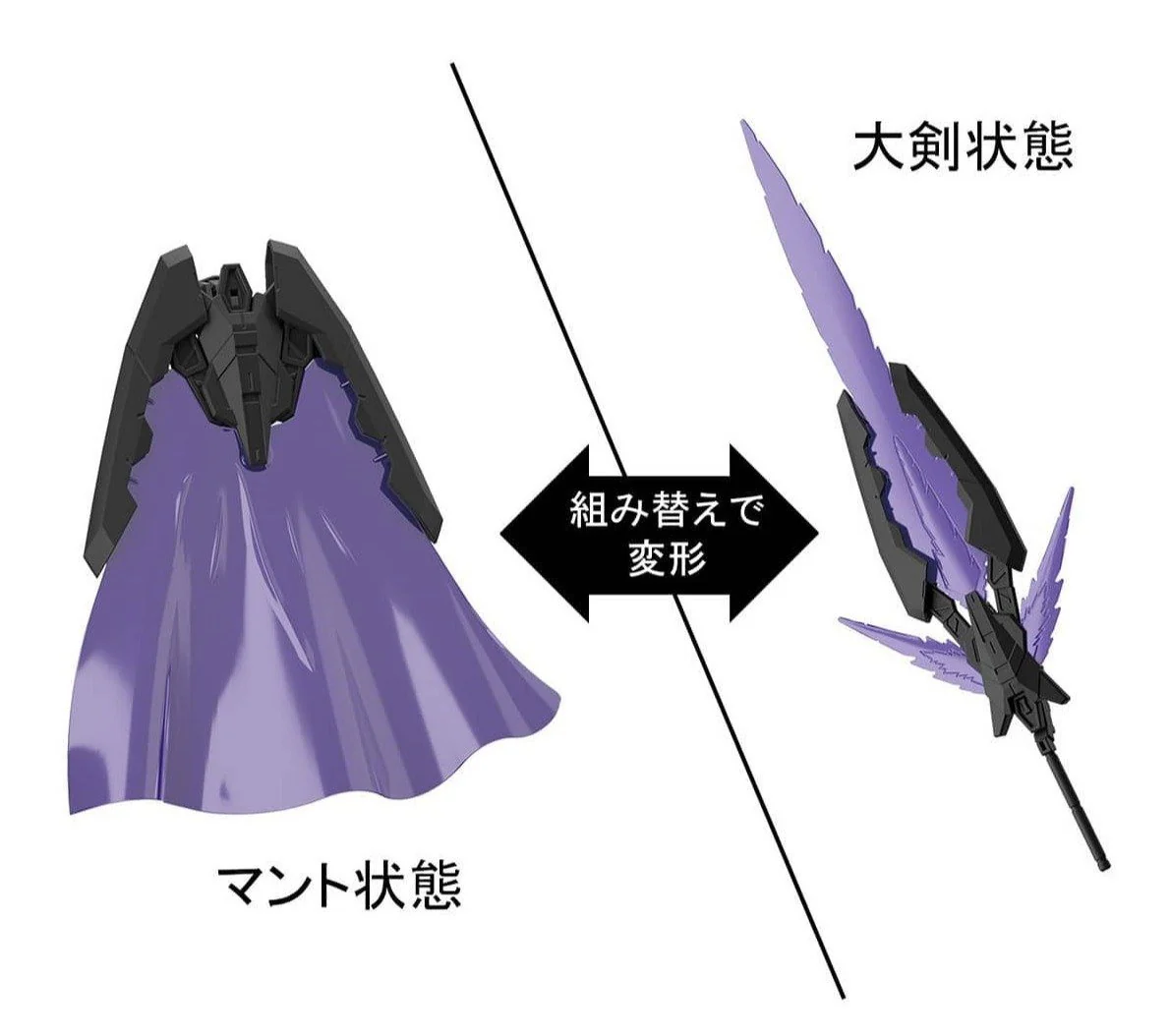 HGBDR 1/144 Tri slash Blade - Image 6