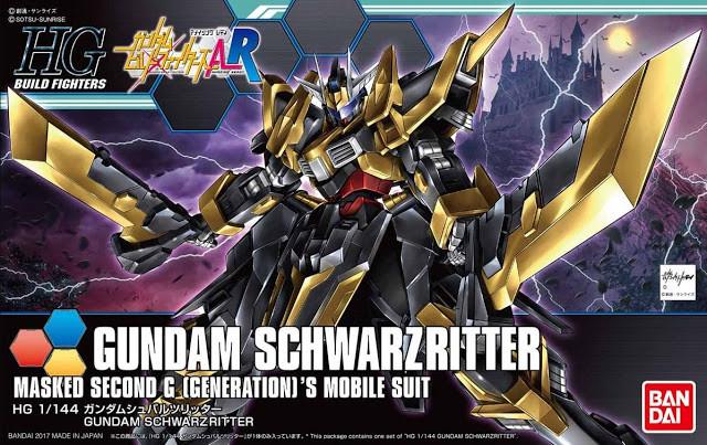 HGBF 1/144 #55 Gundam Schwarzritter - Image 2