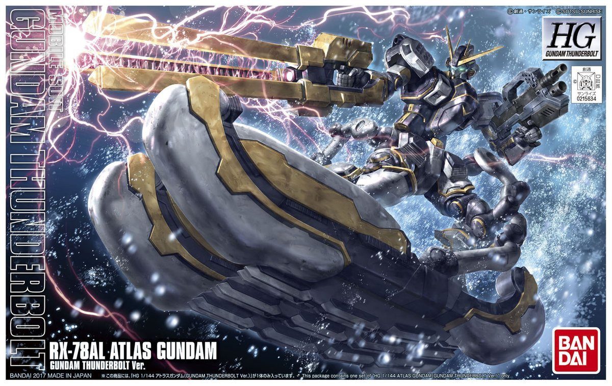 HGGT 1/144 Atlas Gundam (Gundam Thunderbolt Ver.) - Image 2