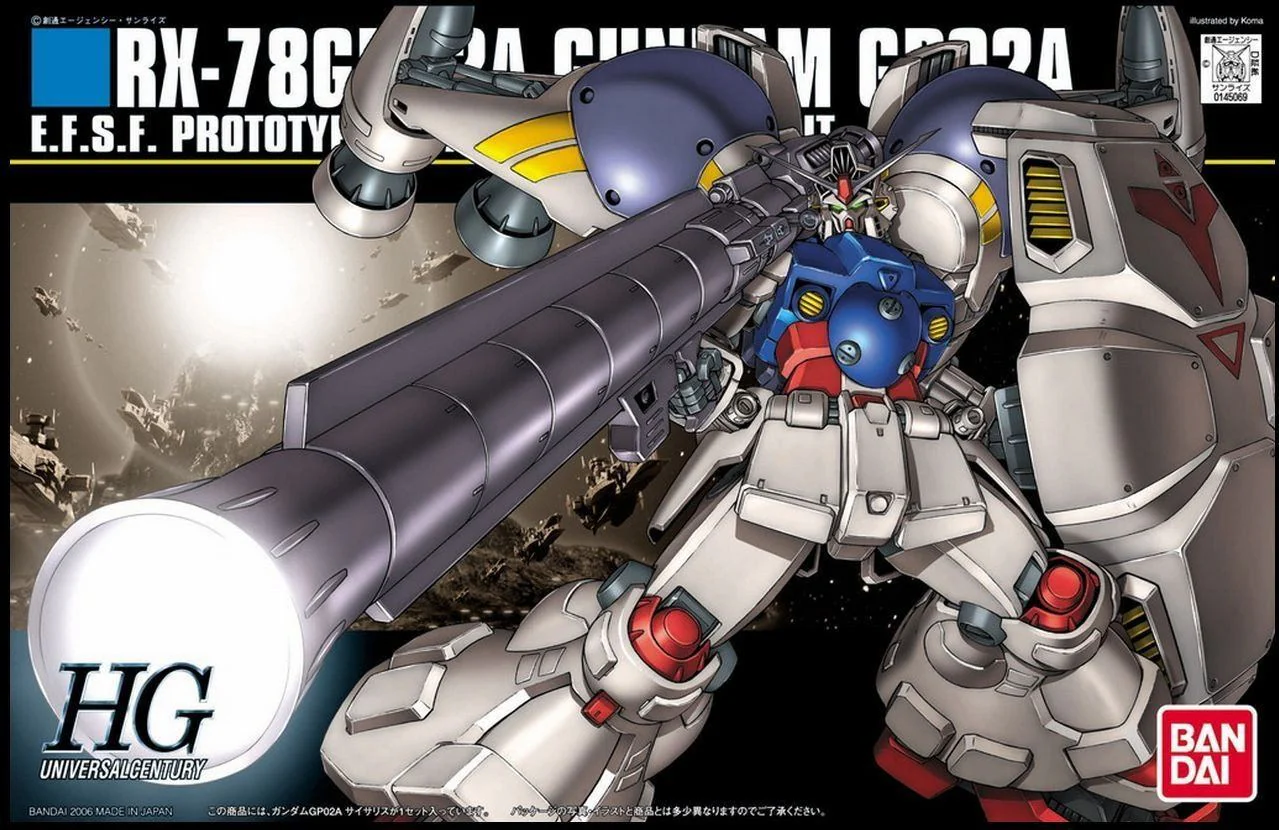HGUC 1/144 #066 Gundam GP-02A - Image 2