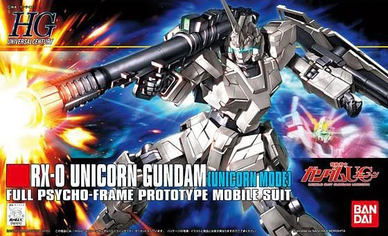 HGUC 1/144 #101 RX-0 Unicorn Gundam (Unicorn Mode) - Image 2