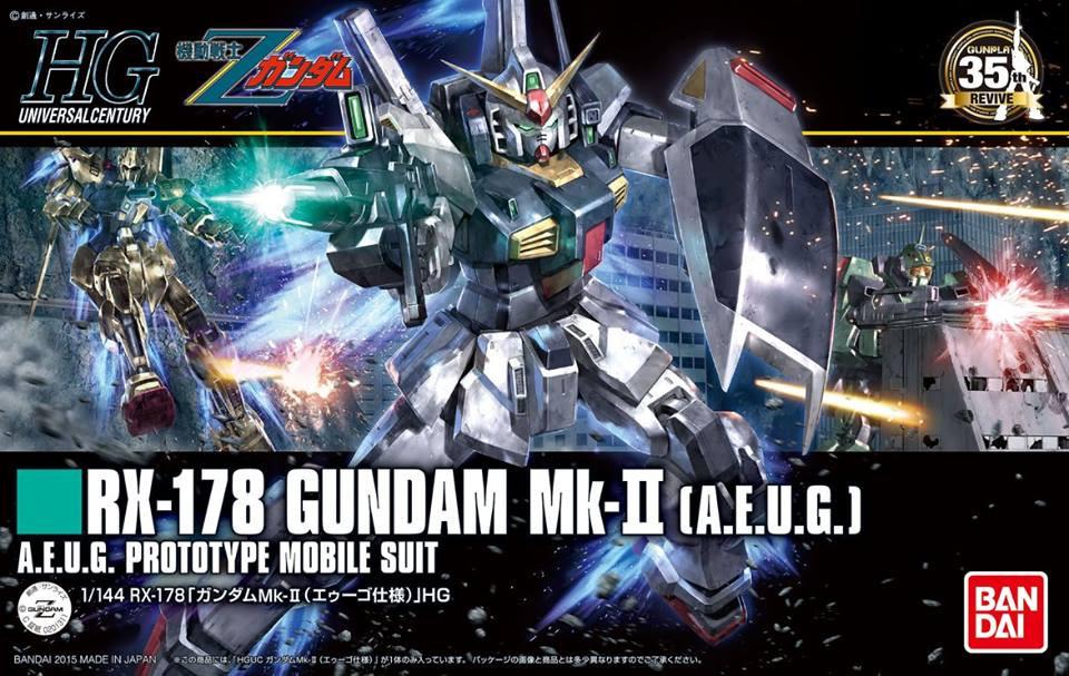 HGUC 1/144 #193 RX-178 Gundam MK-II (AEUG) Revive - Image 2