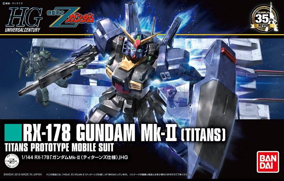 HGUC 1/144 #194 Gundam Mk-II (Titans) - Image 2