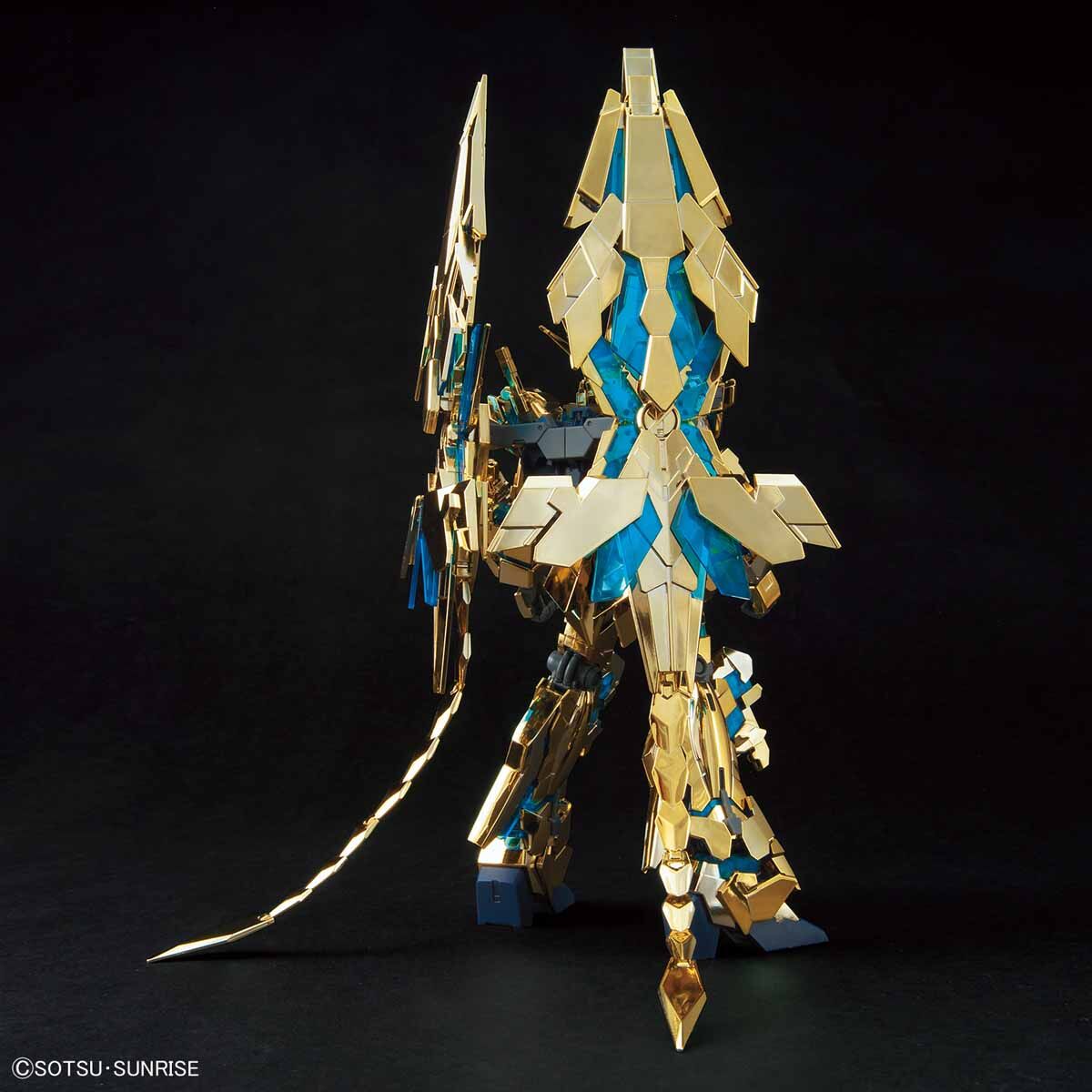 HGUC 1/144 #216 Unicorn Gundam 03 Phenex Destroy Mode (Narrative Ver.) Gold Coating - Image 4