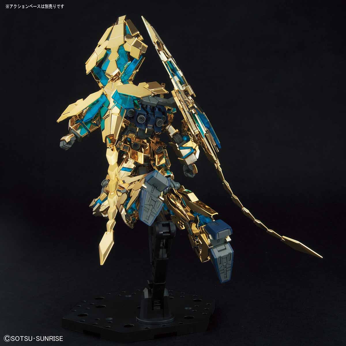 HGUC 1/144 #216 Unicorn Gundam 03 Phenex Destroy Mode (Narrative Ver.) Gold Coating - Image 8