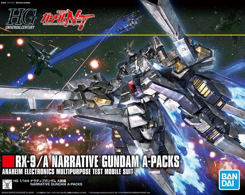 HGUC 1/144 #218 Narrative Gundam (A-Packs) - Image 2