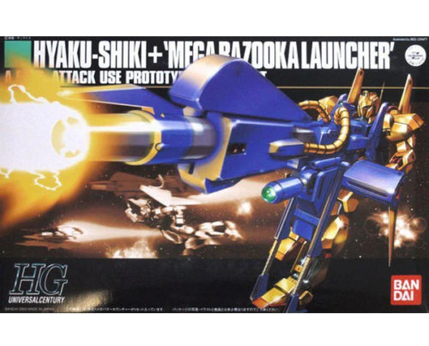 HGUC 1/144 #48 Hyaku Shiki+Mega Bazooka Launcher - Image 2