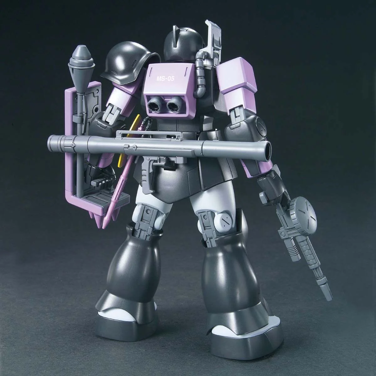 HGUC 1/144 #68 Zaku I (Black Tri-Stars) - Image 4