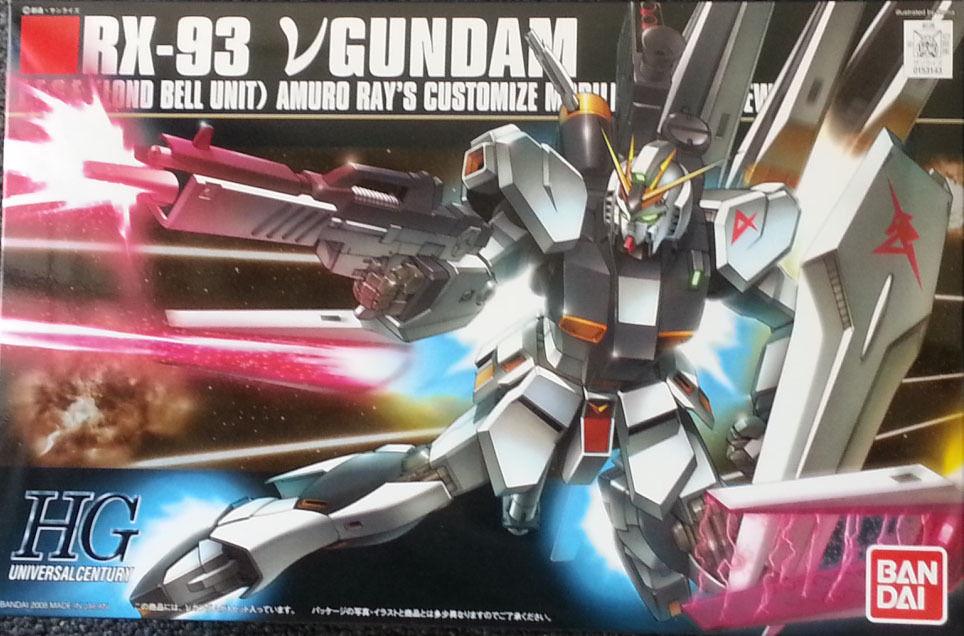 HGUC 1/144 #86 RX-93 Nu Gundam - Image 2