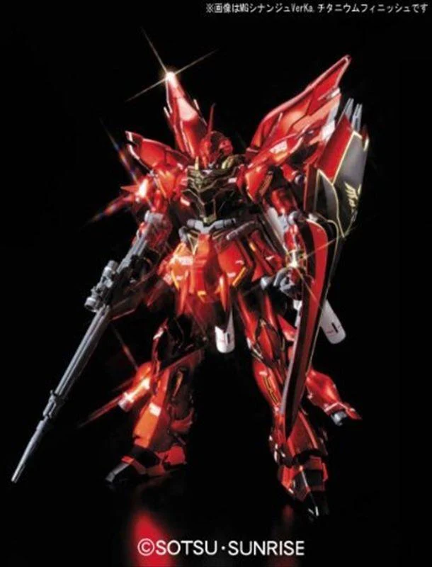 HGUC 1/144 Sinanju Titanium Finish Ver - Image 3
