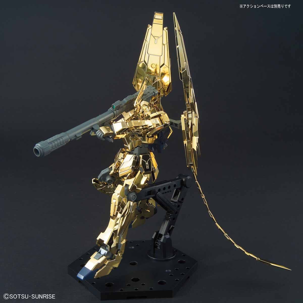 HGUC 1/144 #227 Unicorn Gundam 03 Phenex Unicorn Mode [Narrative Ver.] (Gold Coating) - Image 9