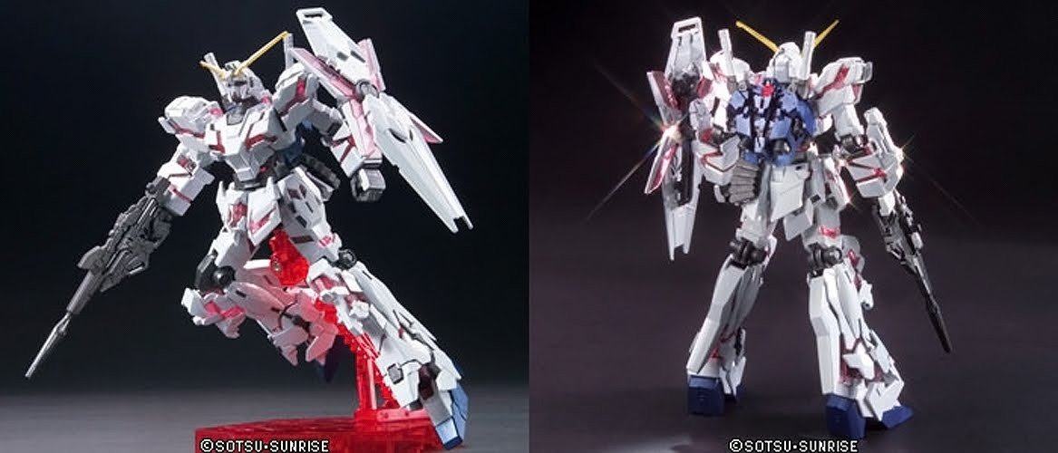 HGUC 1/144 Unicorn Gundam Destroy Mode Titanium Finished - Image 4