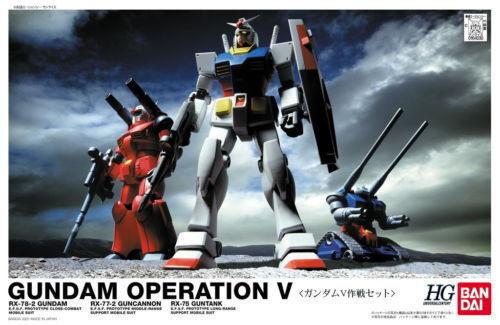 HGUC 1/144 Gundam Operation V Set - Image 2