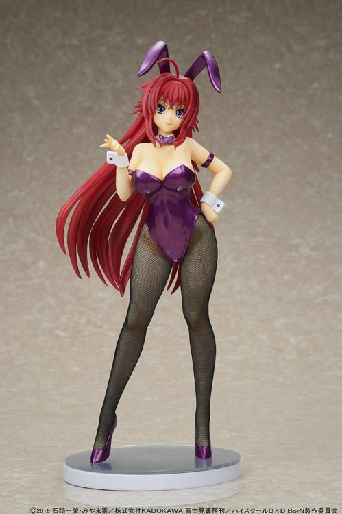 High School DxD BorN Rias Gremory (Purple Bunny Ver.) 1/6 Scale Figure - Image 3