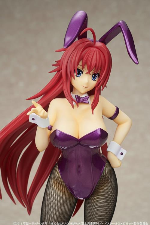 High School DxD BorN Rias Gremory (Purple Bunny Ver.) 1/6 Scale Figure - Image 5