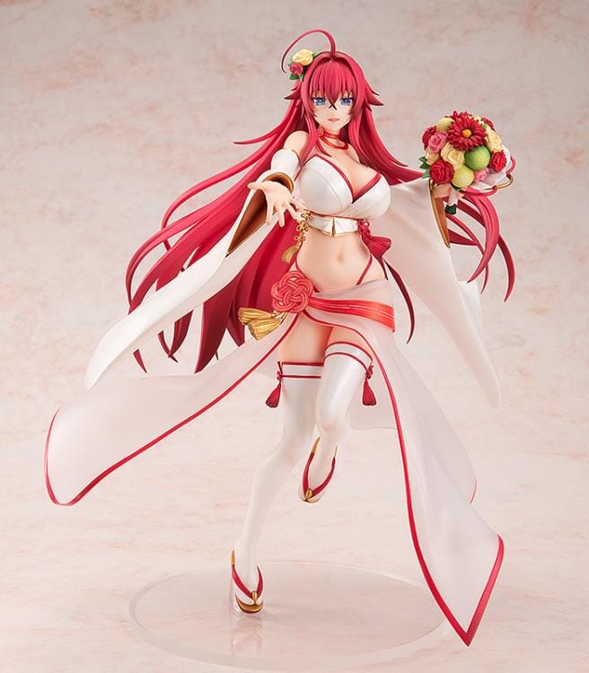 High School DxD KD Colle Rias Gremory (Pure White Bikini Ver.) 1/7 Scale Figure - Image 3
